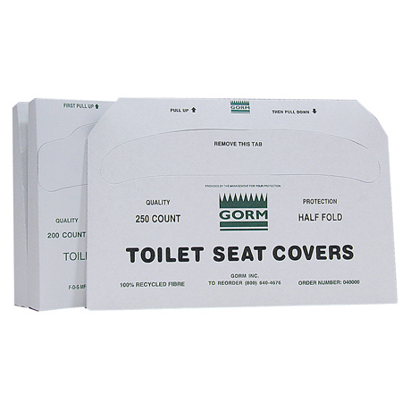 Gorm Toilet Seat Cover - Half Fold